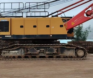 SANY scc750A-6 crawler crane year 2018 used dx225LCA dh225lc-7 25t 30 tons excavator in used condition - Product Image 4