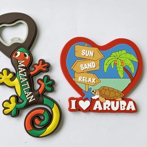 Magnete per Frigorifero 2D 3D Promozionale, Logo Personalizzato, Souvenir Regalo, Magnete in PVC Morbido, Regali di Viaggio per Paesi del Sud America - Product Image 2