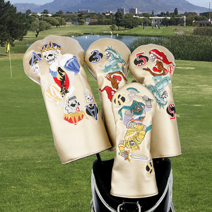 Fundas para Palos de Golf PU con Logotipo Bordado, Forro Suave Ecológico, Cierre Elástico Autoadhesivo, Hechas a Medida - Product Image 1