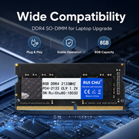 Module de mémoire RAM pour ordinateur portable RuiChu DDR4 8 Go 2133 MHz 2400 MHz 2666 MHz PC4-21300 SODIMM 260 broches pour mise à niveau de notebook, RAM stable