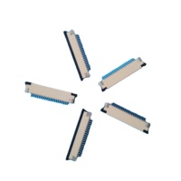 Pas de montage horizontal SMD Fpc connecteur PCB Application 1.0mm naturel femelle mâle/femelle 2 broches ordinateur Micro prises 500 pièces