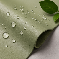 Cuir PU personnalisé à base d'eau, écologique, synthétique, dérivé de plantes, pour sacs à main, sacs et rembourrage