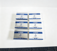 Boîtes d'emballage personnalisées écologiques pour flacons cosmétiques, avec gaufrage, paillettes et papier holographique pour petits flacons de sérum de 2 ml/3 ml/5 ml/10 ml