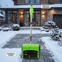 Souffleuse à neige sans fil 21V, pelle à neige électrique rechargeable pour le marketing