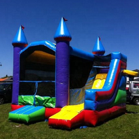 Château gonflable violet Hola / Trampoline gonflable / Maison de rebond Prix d'usine