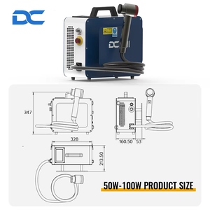 Pulitore <span class=keywords><strong>Laser</strong></span> a Impulsi JPT Portatile con Maniglia per Rimozione Ruggine 50W 100W 200W 300W, Macchina per Pulizia <span class=keywords><strong>Laser</strong></span> per Legno e Metallo - Product Image 5