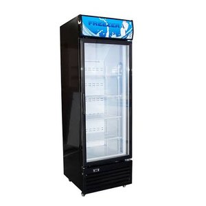 Pegatina de logotipo personalizado para congelador, congelador comercial de helados con puerta de vidrio curvado, caja de luz - Product Image 6