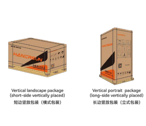 Panneaux solaires bifaciaux de 645 W de puissance industrielle, module Topcon double vitrage pour projets solaires au sol - Product Image 2