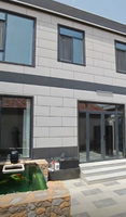 Panneau de bardage extérieur imperméable, panneau sandwich isolé, revêtement en mousse de polyuréthane de 16 mm