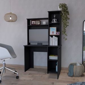 Benzoni Office dB bookcase XS ชั้นวางหนังสือสีดำสไตล์ร่วมสมัยสำหรับบ้านสำนักงานห้องนั่งเล่นห้องนอนหรือโรงแรม - Product Image 5