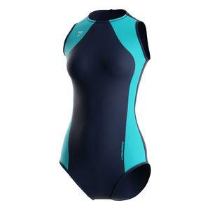 Maillot de bain une pièce professionnel pour femme avec design ergonomique, résistance au chlore et faible frottement pour une efficacité accrue en natation - Product Image 1