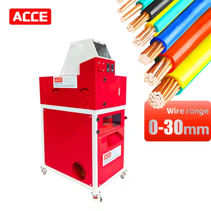 Aluminum Pvc Separator Plastic Crusher Cable