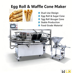 Macchina per Wafer a Spirale, Grande Capacità, Produzione di <span class=keywords><strong>Massa</strong></span>, Forma Personalizzata, Produzione Automatica di Snack, Nuova e Facile da Usare, per Pizza - Product Image 6