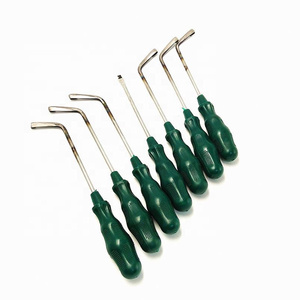 Facile à ouvrir 7 pièces outils de rénovation d'ouverture de phare couteau à colle froide pour enlever le mastic fondu du phare de voiture - Product Image 1