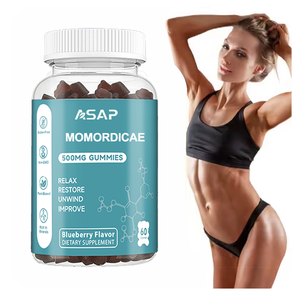 เยลลี่น้ำส้มสายชูมอมอร์ดิก้า ฮาลาล แบบ OEM ปราศจากน้ำตาล ช่วยลดน้ำหนัก ออร์แกนิค - Product Image 1