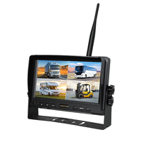 Système de caméra de recul sans fil pour véhicule de 7 pouces, étanche IP68, pour grue lourde, tracteur, camion, chariot élévateur
