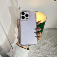 Coque de protection pour iPhone 18 17 16 ProMax en matériau hybride TPU PC, anti-chute, anti-rayures, antidérapante, pour usage quotidien, préférée des femmes