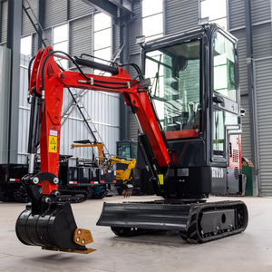 Mini <strong>Excavator</strong> Cheap Digger 1000kg Crawler <strong>Micro</strong> Digger New Home <strong>Excavator</strong> with Cab - Product Image 3