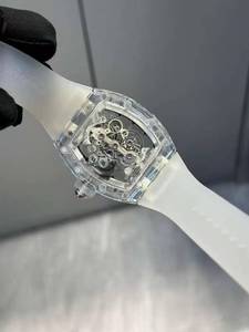 Reloj Mecánico de Alta Calidad con Tourbillon 56-01, Caja de Acero Inoxidable, Cristal de Zafiro, Diseño de Lujo, Caja Tonneau, 50 Bar, con Puntero - Product Image 2