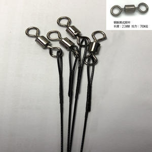 ตะขอเกี่ยวสแตนเลสแบบหมุนได้ ขนาด 28 มม. สีดำ อุปกรณ์ตกปลาสำหรับตกปลาทะเลบนเรือ ความยาว 50 ซม. - Product Image 4