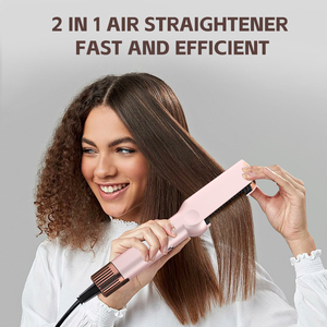 Styler multifonction 2 en 1, sèche-cheveux et lisseur, fer à lisser électrique, souffleur d'air, plancha à cheveux, flux d'air humide et sec - Product Image 5