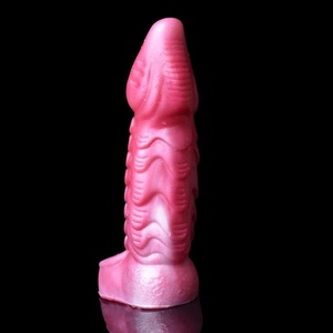 FRRK Monster Cock Penis Sheath Fantasy Alien <b>Dildo</b> Silicone Male Penis Extender Sleeve Vagina Expander Couples Adult Sex Toys - Product Image 6