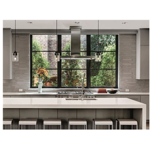 Vòng cửa sổ nhôm an ninh nội bộ nướng cửa sổ nhôm và cửa ra vào - Product Image 2