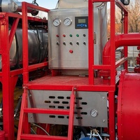 Pompe à piston triplex montée sur chenilles de 400 CV avec moteur diesel WECHAI de 526 CV et boîte de vitesses Winstar BY670