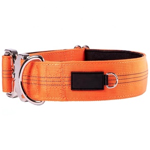 Collar de perro acolchado de neopreno táctico de liberación rápida de 2 pulgadas con asa para perros medianos y grandes - Product Image 2