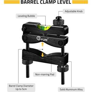 Cvlife ชุดปรับระดับขอบเขตอลูมิเนียมหนัก2แม่เหล็ก, ปรับระดับขอบเขตได้ง่าย - Product Image 5