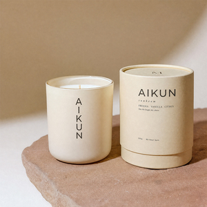 AIKUN Wholesale Custom logo and Packaging Premium Handmade Production Aromatic Luxury <b>Big</b> Scented Soy Wax Candles in <b>Glass</b> <b>Jar</b> - Product Image 2