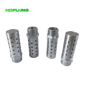 Silenciador Neumático Tipo SB con Cuerpo de Aluminio y Filtro de Malla Metálica de 1/4 de Pulgada - Product Image 4