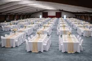 <span class=keywords><strong>Elegante</strong></span> <span class=keywords><strong>Runner</strong></span> da Tavola in Voile Stropicciato con Frange per Decorazioni di Matrimoni e Feste, Stile Boho - Product Image 4