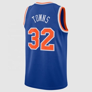 Venta al por Mayor 2026 Nueva <span class=keywords><strong>York</strong></span> Hombres y Jóvenes 11 # Brunson 32 # Ciudades 33 # Ewing 3 # Camiseta deportiva de baloncesto Hart American, camiseta para correr - Product Image 4