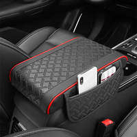 Coussin d'accoudoir de console centrale en éponge avec poches latérales, support de coude pour accoudoir de voiture sans interférence, pour BMW Toyota Honda