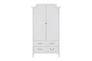 Armoires doubles au design moderne et minimaliste Contreplaqué de revêtement en mélamine de haute qualité Chambre à coucher Placards élégants pour meubles de maison - Product Image 3