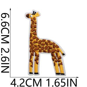 Fantasy Forest Handmade Iron-On <b>Embroidery</b> Patches (Tiger & Wild Goose Design) for Hats Clothing Shoes-Nonwoven Felt <b>Material</b> - Product Image 3