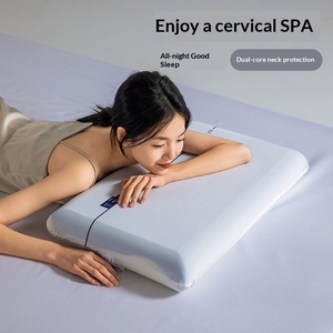 Hotelartiges Memory-Schaum-Nackenkissen aus Latex – Schwerelosigkeit, wolkenweich, leicht, Space-Geschenk-tauglich, rechteckig - Product Image 5