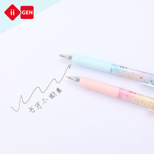 Iigen Yz5603cute Pennen Kawaii 0.5Mm Zwarte Inkt Lucky Random Gel Pennen Fijne Punt Glad Schrijven Balpen Voor Schoolbenodigdheden - Product Image 4