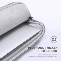 OEM 7,9 9. 7 11 13 14 15 pulgadas Macbook ordenador personalizado logotipo suave poliéster portátil manga y bolsas bolsa funda para Hp Apple