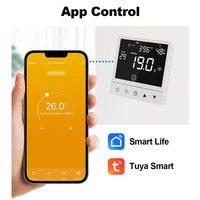 Termostato Inteligente Digital Programable Comfurter 16A 20A Tuya para Calefacción por Suelo Radiante, Termostato de Habitación con Wifi