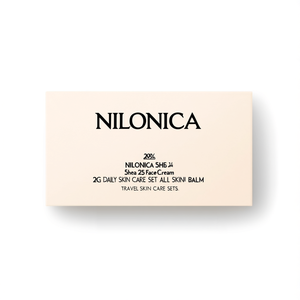 NILONICA Bálsamo Shea 50 2G Crema Facial Shea 25 2G Set de Cuidado Diario de la Piel para Todo Tipo de Piel - Product Image 2