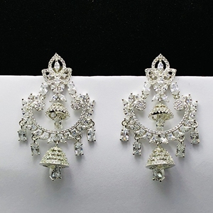 ต่างหูคริสตัลจากนักออกแบบชาวออสเตรียต่างหูเม็ดเดี่ยวชุบโรสโกลด์แวววาวทำด้วยมือ - Product Image 1