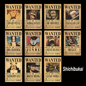 โปสเตอร์ตัวละครวันพีซแบบใหม่ล่าสุด โปสเตอร์แบบย้อนยุคทำจากกระดาษคราฟท์ สินค้าอนิเมะสำหรับอีคอมเมิร์ซ - Product Image 6