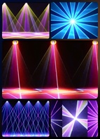 SP nouveau produit Rgbw lumières principales mobiles 9*10w 4in1 Dj Club Led 9 yeux d'abeille Dmx Disco Laser 9 pièces lumière laser à tête mobile