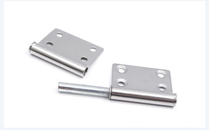Hot Sales Stainless Steel <b>Hinge</b> Silver Tone <b>Window</b> Gate <b>Door</b> Flag <b>Hinges</b> 5 Inches Long - Product Image 6