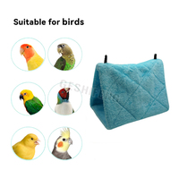 Cages pour perroquets et oiseaux de compagnie Hamac pour oiseaux chaud Lit tente suspendu pour accessoires d'oiseaux