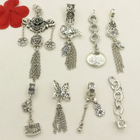 Breloque Pendentif Gourde Papillon en Cristal pour Fabrication de Bijoux DIY (Bracelets, Colliers)