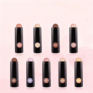 Nhà Máy Trực Tiếp Bán Mặt <span class=keywords><strong>Highlighter</strong></span> Trang Điểm Nhãn Hiệu Riêng Nổi Bật Thanh Long Lanh - Product Image 1