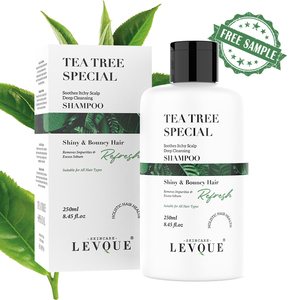 Private Label Tea Tree <span class=keywords><strong>Shampoo</strong></span> per oleoso <span class=keywords><strong>antiforfora</strong></span> Formula vitamina C lavanda rosmarino olio per forfora secco cuoio capelluto detergente - Product Image 1